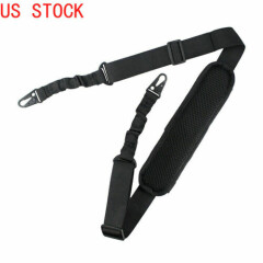 US Tactical Two-Point Gun Sling Quick Release Bungeestrap with Soft Shoulder Pad