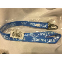 FNH USA BLUE Spring Snap Sling Hook Lanyard VIP Strap ID Scar Promo Show Show 