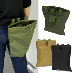 Outdoor Tactical MOLLE Utility Magazine Recovery Drop Dump Pouch Ammo Waist Bag