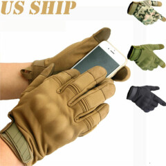 Tactical Wear-resistant Full-finger Gloves Touch Screen Non-slip Warmer Gloves