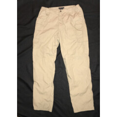 5.11 Tactical Trousers Size 36X34 Khaki