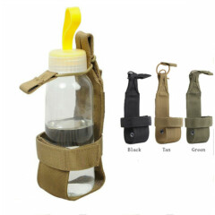 Durable Tactical Hiking Molle Water Bottle Holder Outdoor Bag Pouch For Military