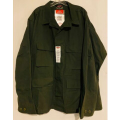 TRU-SPEC BDU Top Coat OD Olive Green 2xl Regular Long sleeve 2XLR