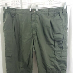 511 Tactical Cargo Pants Olive Green Elastic Comfort 5.11 Mens 44x28 Short 