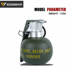 IDOGEAR Tactical M67 Grenade Body Model Dummy Frag Gren Quick Release Paintball