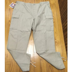 NEW WITH TAGS XXL Long Propper BDU Combat Tactical Button Fly Pants Trousers Tan