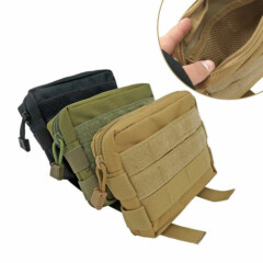 1Pc Tactical Molle Pouch EDC Belt Waist Pack Utility Phone Pocket Hanging Bag #w
