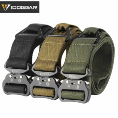IDOGEAR Tactical Belt Riggers Belt Quick Release 1.75" Military Paintball Gear