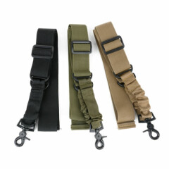 Tactical 1 Single Point Adjustable Bungee Hook For Rifle Sling Strap System