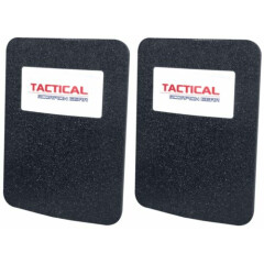 Tactical Scorpion Level III+ Body Armor Pair 6x8 Curved - Lighter Than AR500