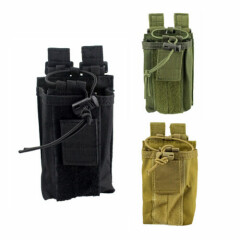  Tactical Radio Holder Molle Radio Holster Military Heavy Duty Radios Pouch Bag