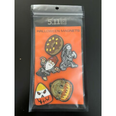 NEW 5.11 Tactical Halloween Magnet 5 Pack (NOT PATCHES) 97158
