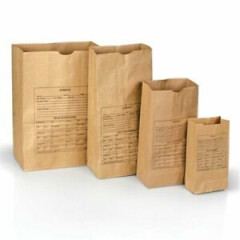 Forensics Source 3-0022 Paper Evidence Bags Style 12, Bundle of 100