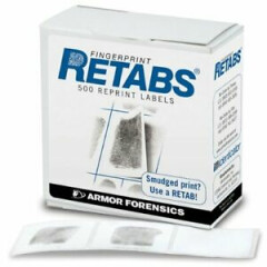 Identicator Retabs Correction Labels, Pack of 500