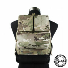 Cork Gear Zip-on Pouch Panel MOLLE Backpack w/ Mag Pouch for CPC JPC2.0 AVS Camo