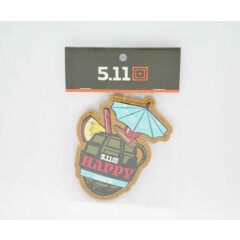 5.11 TACTICAL "HAPPY HOUR" PINEAPPLE GRENADE COCKTAIL PROMO PATCH/LOGO PATCH NEW