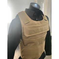 Concealable Bulletproof Vest Carrier BODY Armor Made With Kevlar 3a Xl M 2xl 3xl