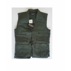 WOOLRICH ELITE Vest Concealment Safari Contractor - # 44903 OD Green - MEDIUM