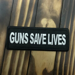 Guns Save Lives Patch