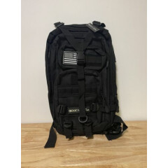 Evatac Military Tactical Gear Assault Backpack Bag Bookbag Molle Slim Black NWT