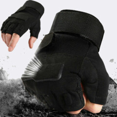 Outdoor Military Tactical Glove Half Finger Cycling Motorcycle Fingerless Gloves
