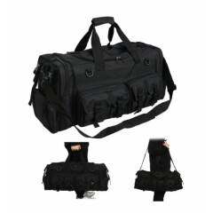 30" Tactical Gun Range Bag Deluxe Pistol Shooting Range Duffle Large Bag