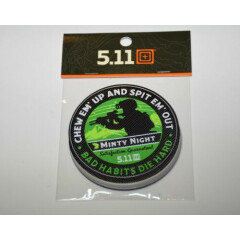 5.11 TACTICAL CHEW EM' UP AND SPIT EM' OUT PATCH LOGO PATCH HOOK/LOOP BACKING