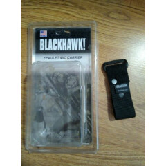 BLACKHAWK! Epaulet Microphone Carrier Nylon Black