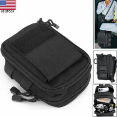 Tactical Molle Pouch EDC Holster Belt Waist Bags Shoulder Pack Bag Tool Pocket 