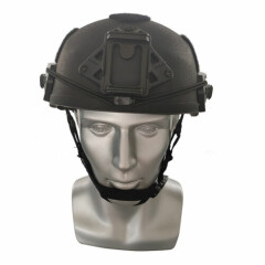 WENDY TAC Ballistic UHMW-PE Helmet NIJ IIIA Bulletproof Combat Head Gear Black