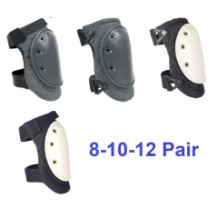 AltaFLEX HARD CAP Industrial Tactical Knee Pads Strap Protector 8 10 12 Pairs