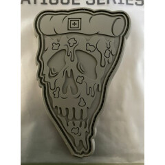 NEW 5.11 Tactical Fatigue Series Pizza Hook Back Morale Patch 81449FTG