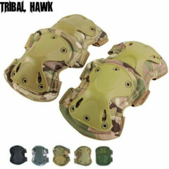 Military Elbow Knee Pads War Army Tactical Training Combat Protective Equipment