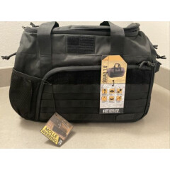 New Highland Tactical Black Duffle Bag Molle Webbing Gear Gun Range Bag