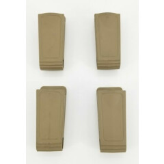 4-Safariland 71-1 9MM Single & Double Stack Magazine Pouch Belt Loop FDE Unlined