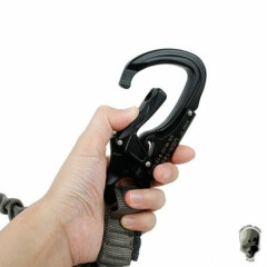 Metal D Type Buckle Hook Safety Personal Retention Lanyard for Tactical TMC2291