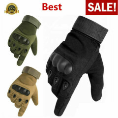Tactical Gloves Army Combat Hunting Shooting Hard Knuckle Full Finger Military