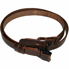 German Mauser K98 WWII Rifle Leather Sling H863