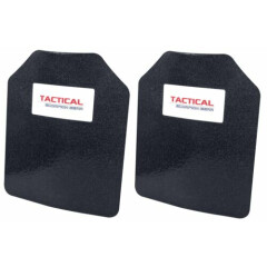 Tactical Scorpion Level III+ Body Armor Pair 8x10 Curved - Lighter Than AR500