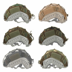 Tactical Military Helmet Camo Cover for FAST Airsoft Paintball Hunting Shooting