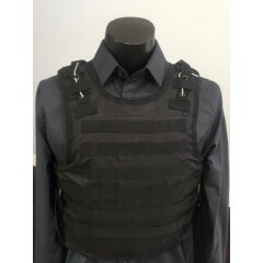 Tactical Plate Carrier Vest FREE Made With Kevlar Plates 3a Inserts Bulletproof