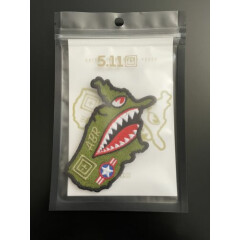 NEW 5.11 Tactical In House Collection United Tiger Shark Hook Back Patch 82050
