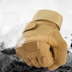 Full Finger Tactical Gloves Knuckle Protective for Shooting Hunting Motorcycle