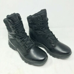 Bates EO5168 Tactical Waterproof Black Boots, Side Zip, Size 10 Medium New