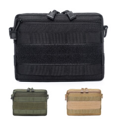 Multi-purpose EDC Belt Tactical Molle Pouch Waist Pack Bag Utility Phone Pocket