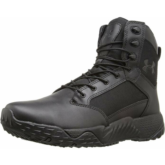 Under Armour Men's UA Stellar Tactical & Military Black Boots - 1268951-001 {8}