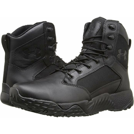 Under Armour Men's UA Stellar Tactical & Military Black Boots - 1268951-001 {7}