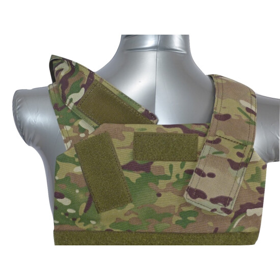 Tactical Scorpion Level III+ / AR500 Body Armor Plates Bobcat Concealment Vest {36}