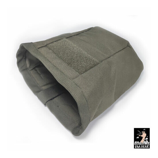 DMgear Tactical MOLLE Dump Pouch Foldable Drop Pouch Recycling Bag Militaey Gear {2}