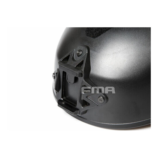 TB1268 FMA Hunting Tactical Helmet Airsoft WTF EX Ballistic Helmet BK/FG/TAN {14}